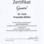 Zertifikat Gynefix